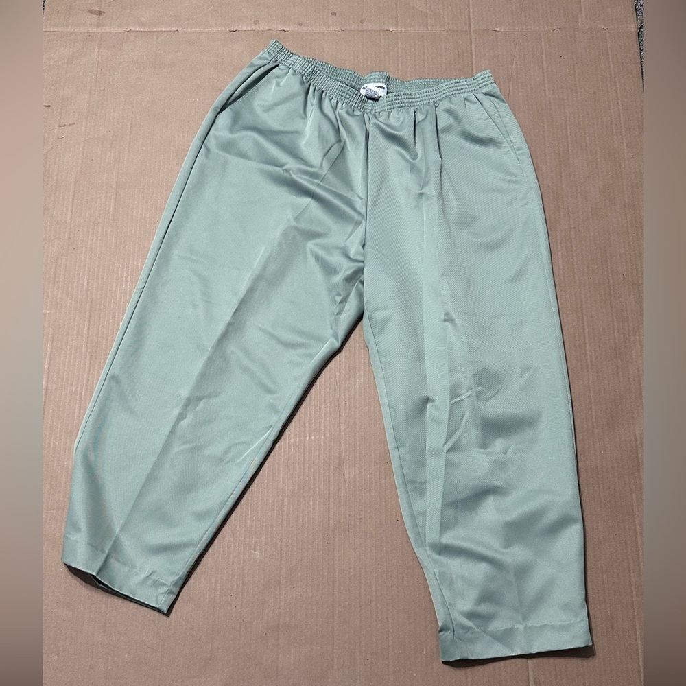 Alfred Dunner Sage Green Women's Pants